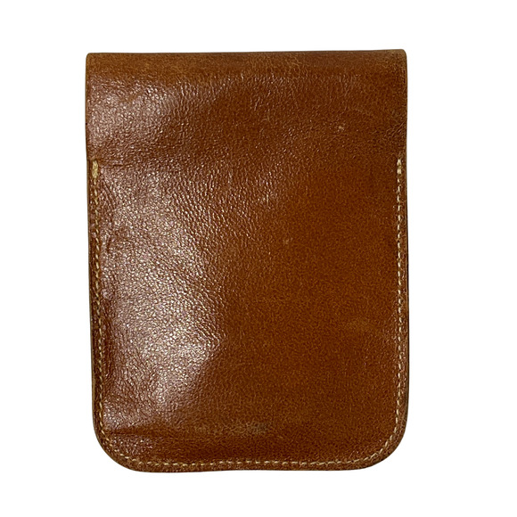 Vintage 1950s 60s Postal Scale Handheld Hanging w/ Leather Case Brass Balance - Picture 10 of 12